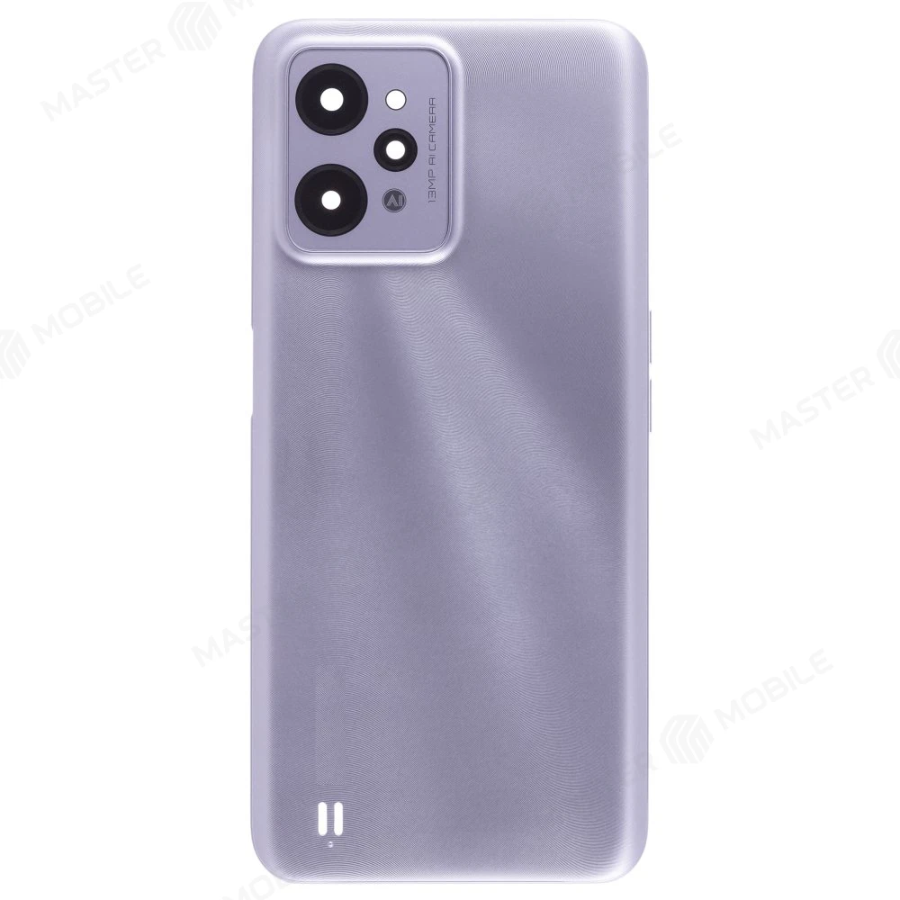 Задняя крышка для Realme C31 (RMX3501) (серебристый) (в сборе со стеклом камеры) фото №1