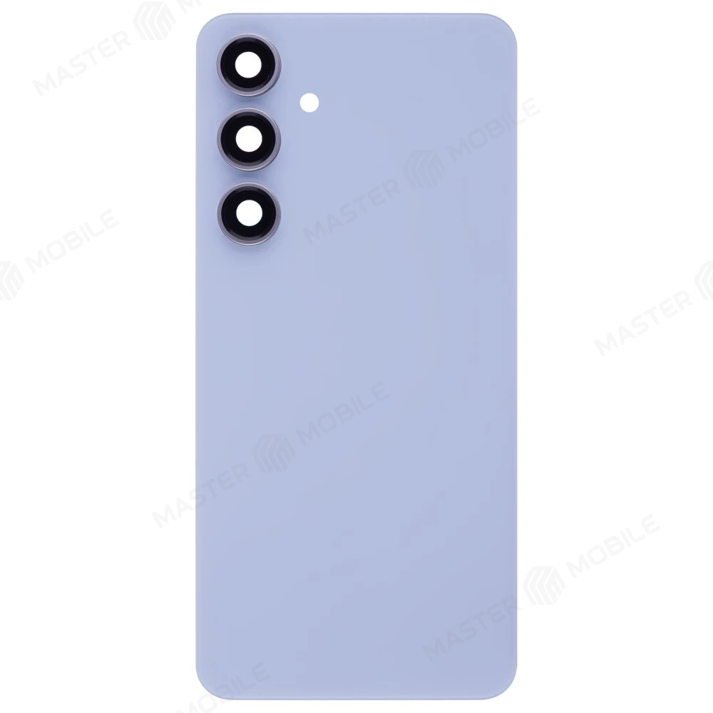 Задняя крышка для Samsung S721 Galaxy S24 FE (голубой) (в сборе со стеклом камеры)