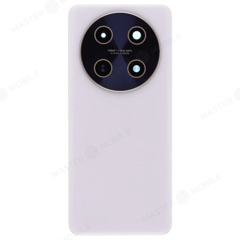 Задняя крышка для Huawei Nova 13i (CTR-L91) (белый) (в сборе со стеклом камеры) фото №1