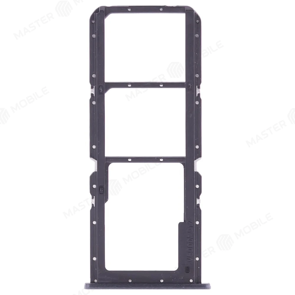 Держатель сим-карты для Realme C30 (RMX3581) (черный) фото №2