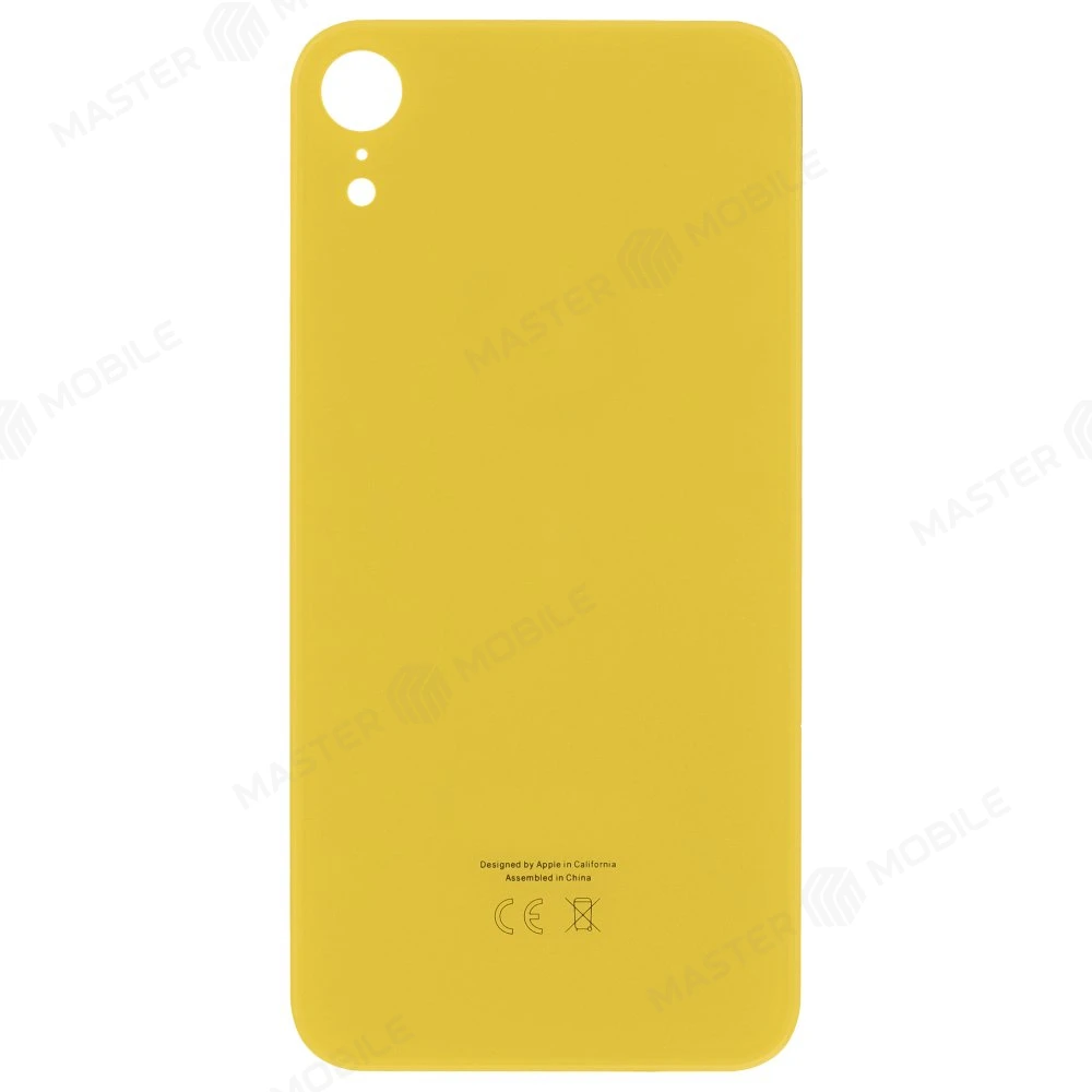 Задняя крышка для Apple iPhone Xr (желтый) (Premium)