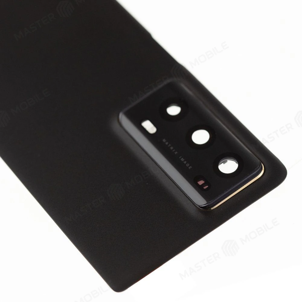 Задняя крышка для Huawei Honor Magic V2 (VER-N49) (черный) (в сборе со стеклом камеры) (ORIG100)  фото №3