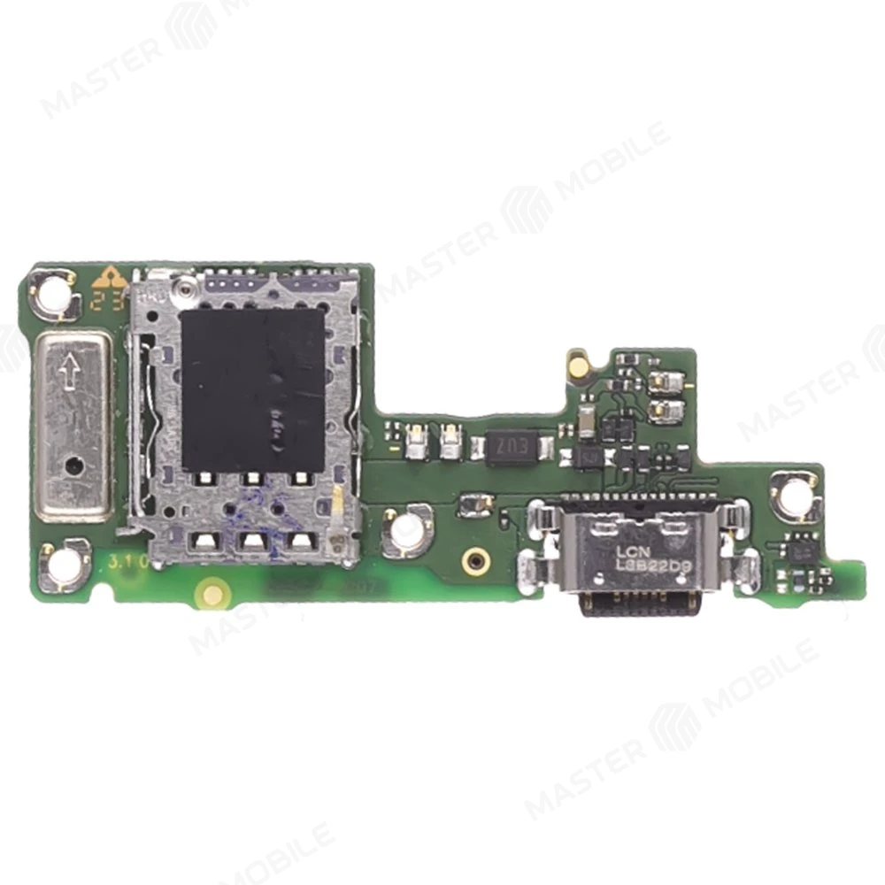 Нижняя плата для Tecno Camon 30 Pro 5G (CL8) с комп. + разъем зарядки + микрофон + разъем SIM (ORIG100)  фото №2
