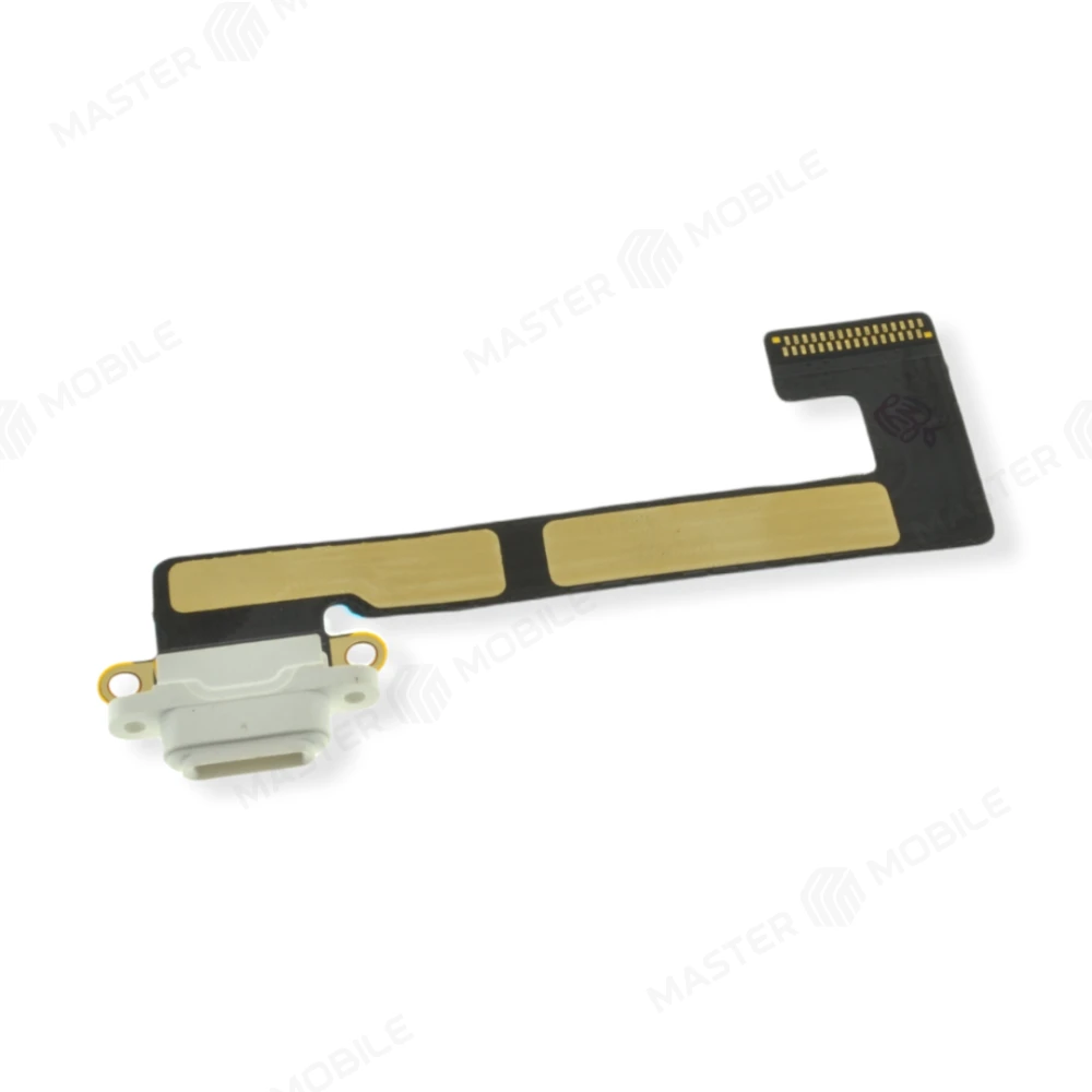 Шлейф для Apple iPad mini 2 (A1489/A1490/A1491) / iPad mini 3 (A1599/A1600) с комп. + разъем зарядки (белый) (ORIG100)
