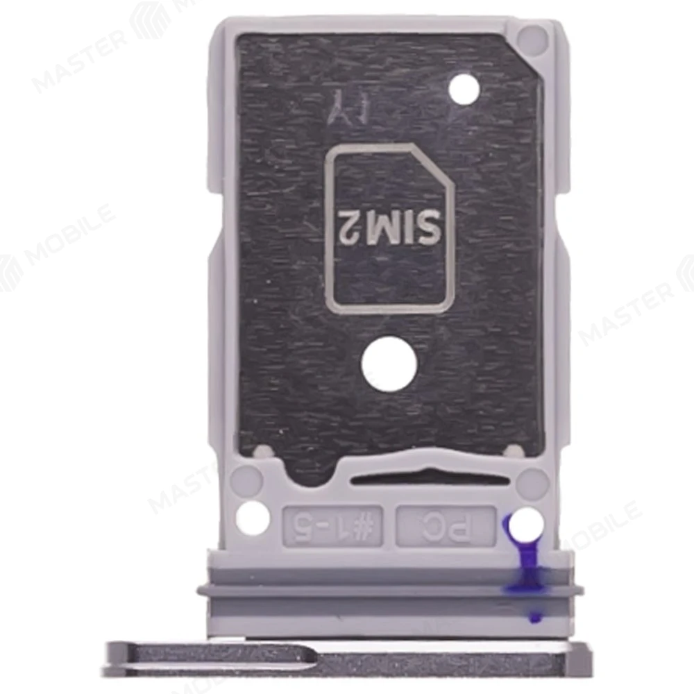 Держатель сим-карты для Samsung S938 Galaxy S25 Ultra (серебристый) фото №2