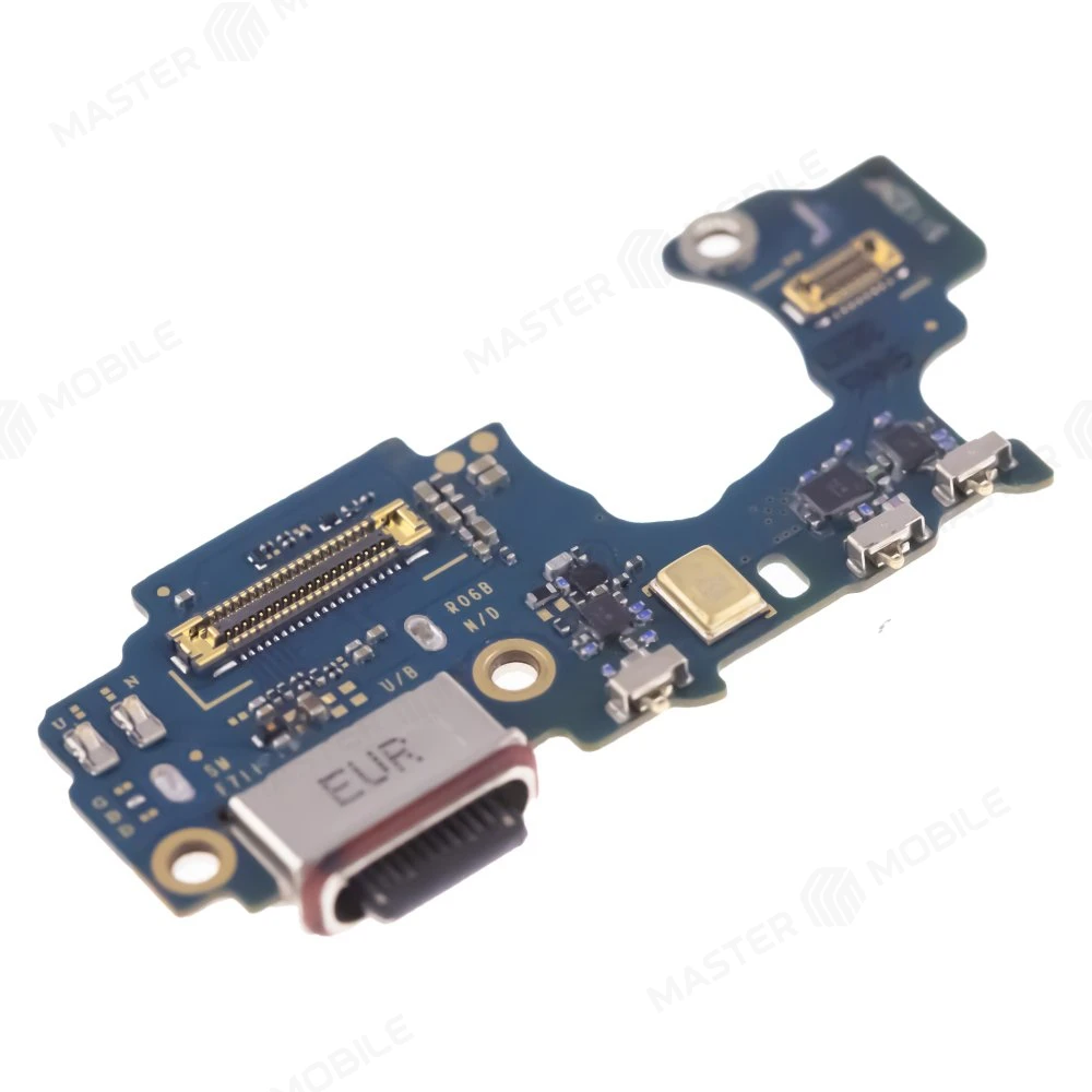 Нижняя плата для Samsung F711 Galaxy Z Flip 3 с комп. + разъем зарядки + микрофон (ORIG100) фото №3