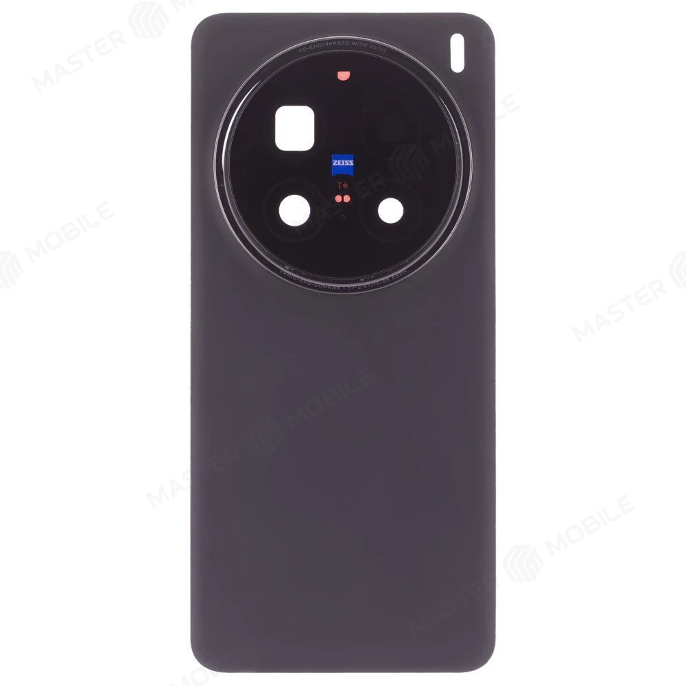 Задняя крышка для Vivo X200 Pro (V2413) (черный) (в сборе со стеклом камеры) фото №1