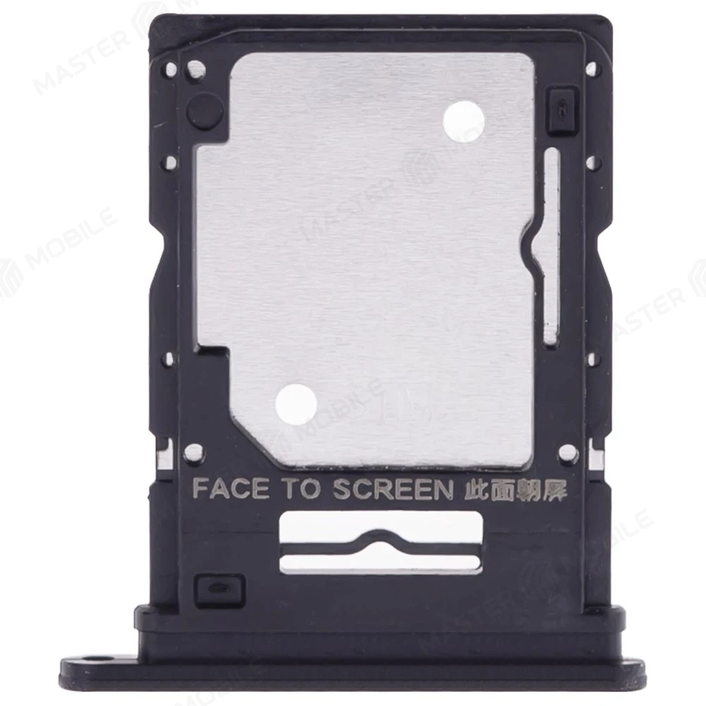 Держатель сим-карты для Xiaomi Redmi Note 13 4G (23124RA7EO) (черный) фото №1