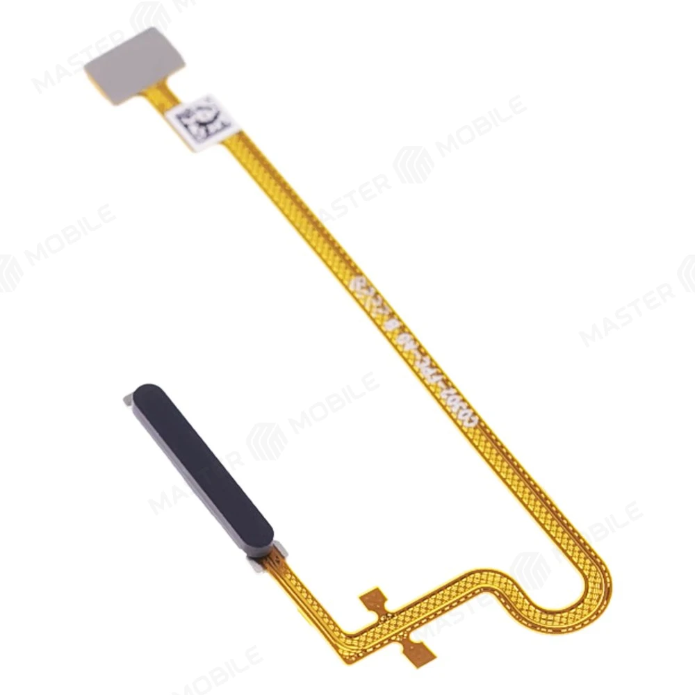 Шлейф для Realme C30S (RMX3690) с комп. + сканер отпечатка пальца (черный) фото №3