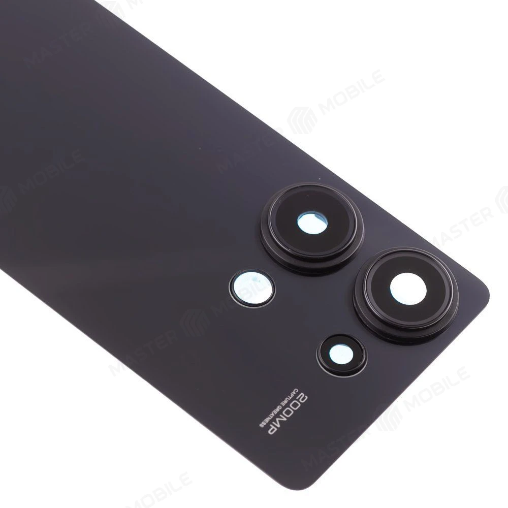 Задняя крышка для Xiaomi Redmi Note 13 Pro 4G (23117RA68G) (черный) (в сборе со стеклом камеры) фото №3