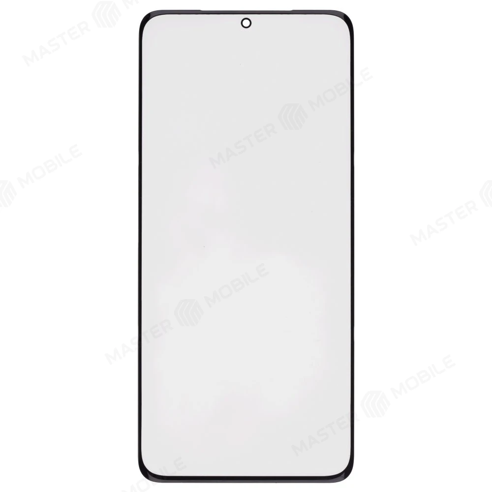 Стекло модуля для Samsung G998 Galaxy S21 Ultra + OCA (черный)