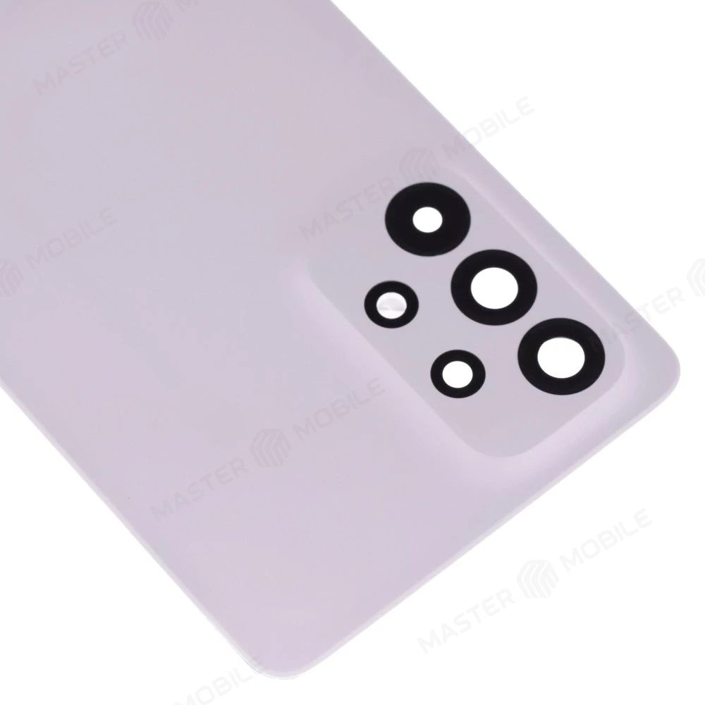 Задняя крышка для Samsung A536 Galaxy A53 5G (белый) (в сборе со стеклом камеры) фото №3