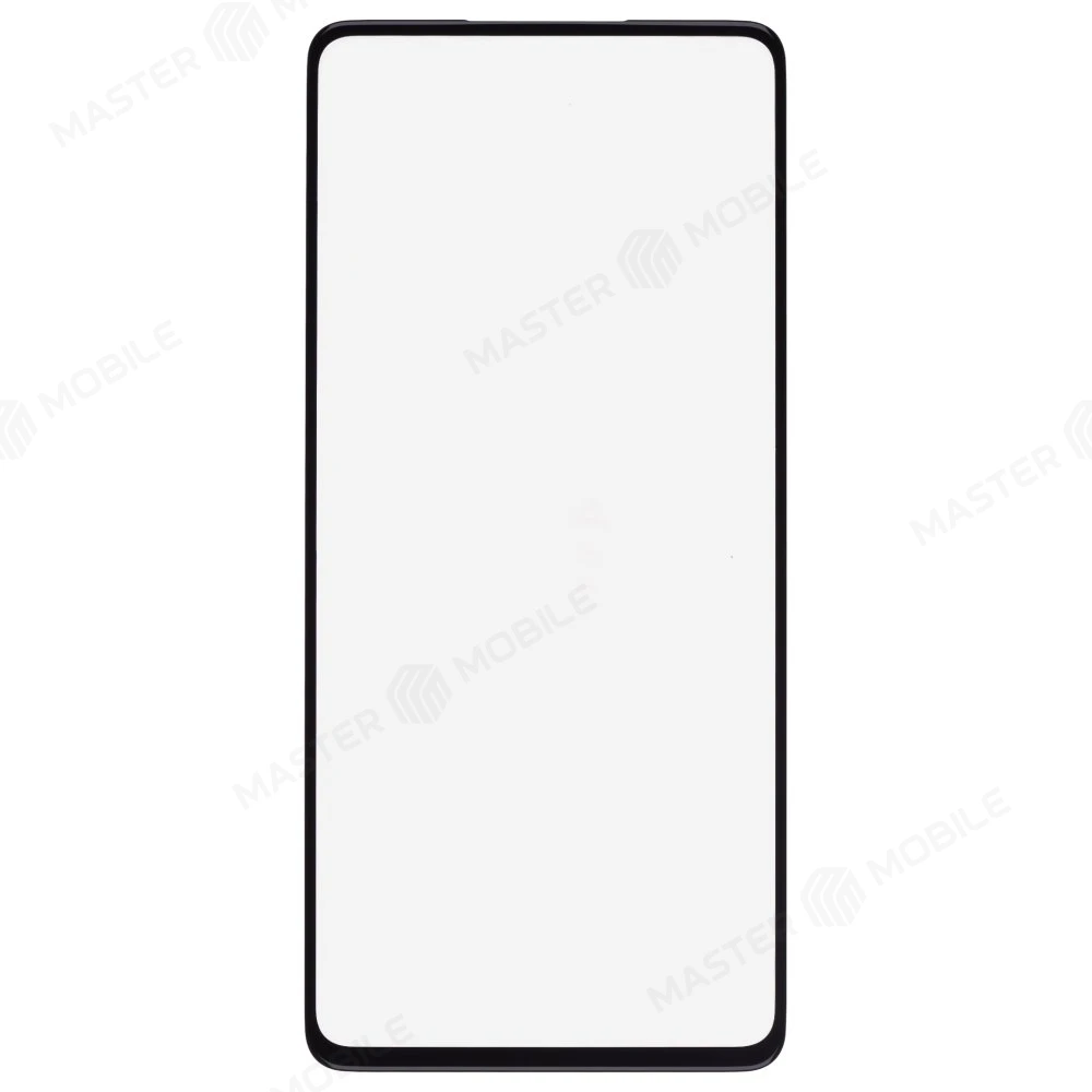 Стекло модуля для Samsung A536 Galaxy A53 5G + OCA (без выреза камеры) (черный) (Musttby) (Premium) фото №1