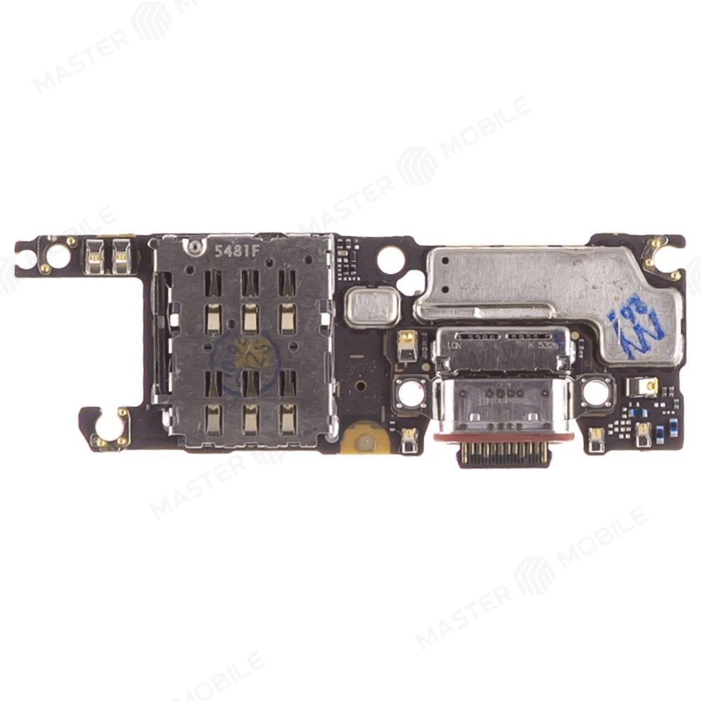 Нижняя плата для Huawei Pura 80 Pro (LMR-LX9) / 80 Ultra (LMU-LX9) с комп. + разъем зарядки + микрофон + разъем SIM (ORIG100) фото №2