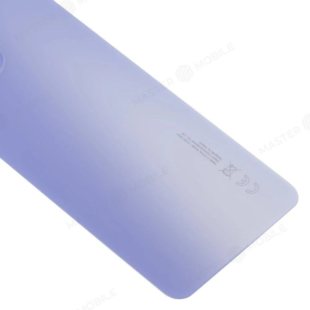 Задняя крышка для Xiaomi 11 Lite 5G NE (2109119DG) / Mi 11 Lite (M2101K9AG) / Mi 11 Lite 5G (M2101K9G) (голубой) (в сборе со стеклом камеры (ORIG100)  фото №4