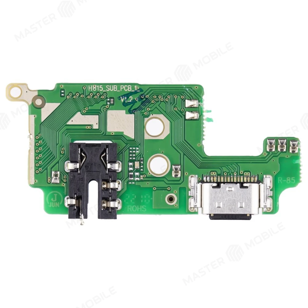 Нижняя плата для Infinix Note 12 VIP (X672) с комп. + разъем зарядки + микрофон фото №2