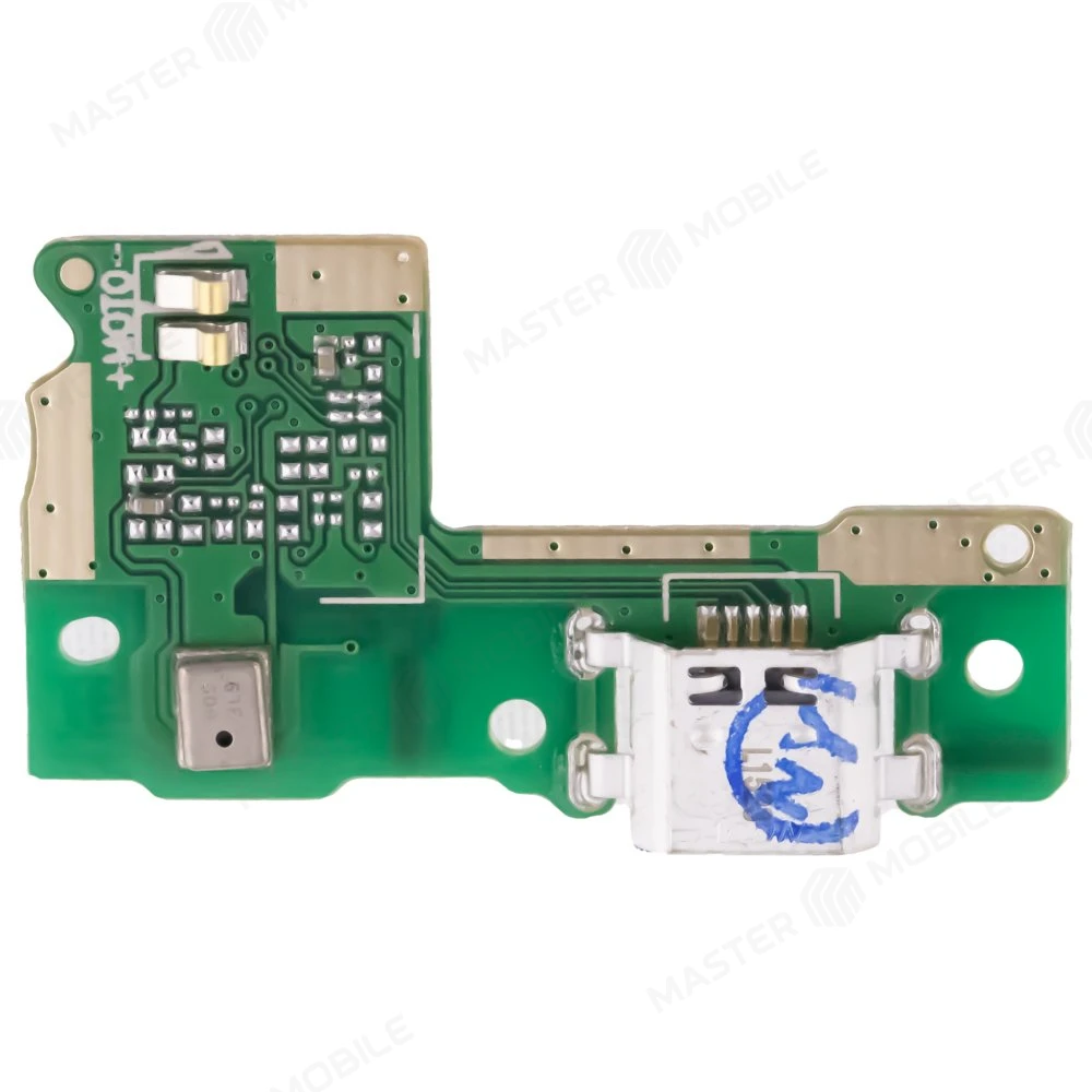 Нижняя плата для Huawei Nova Lite 2017 (SLA-L22) / Y6 Pro 2017 с комп. + разъем зарядки + микрофон  фото №2