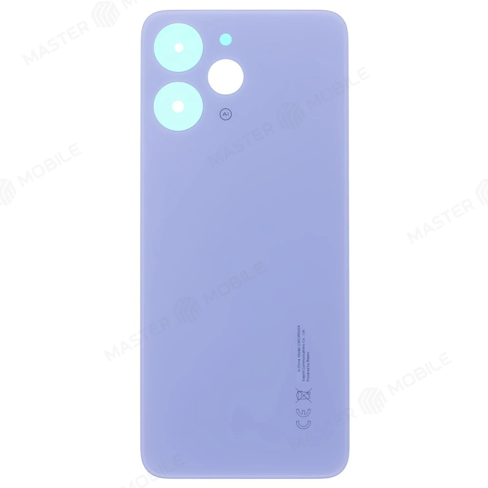 Задняя крышка для Xiaomi Redmi 12 4G (23053RN02Y) (голубой)