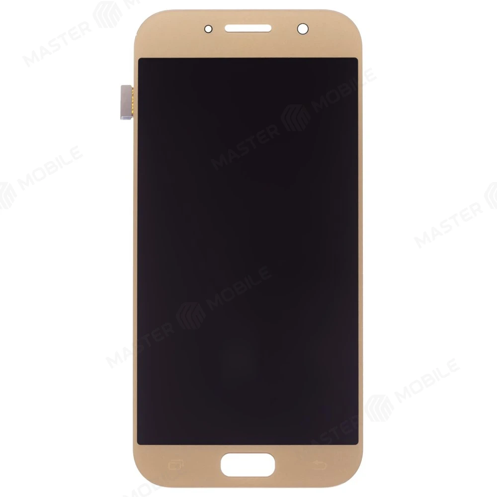 Дисплей для Samsung A520 Galaxy A5 (2017) + тачскрин (золотистый) (OLED) фото №1