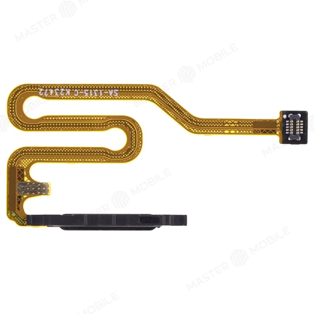 Шлейф для Huawei Nova Y61 (EVE-LX9N) с комп. + сканер отпечатка пальца (черный)  фото №2