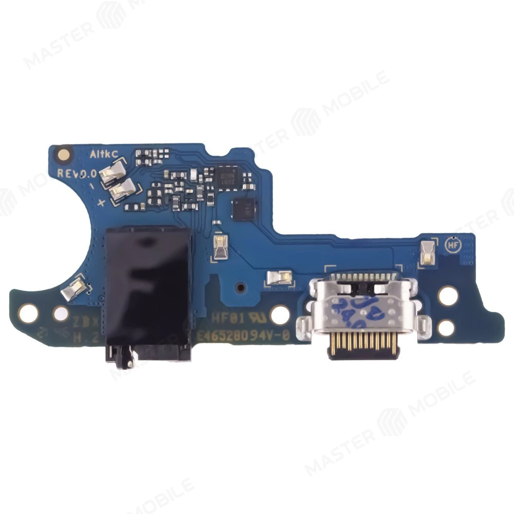 Нижняя плата для Samsung A025 Galaxy A02s / A037 Galaxy A03s с комп. + разъем зарядки + разъем гарнитуры + микрофон (ORIG100) фото №2