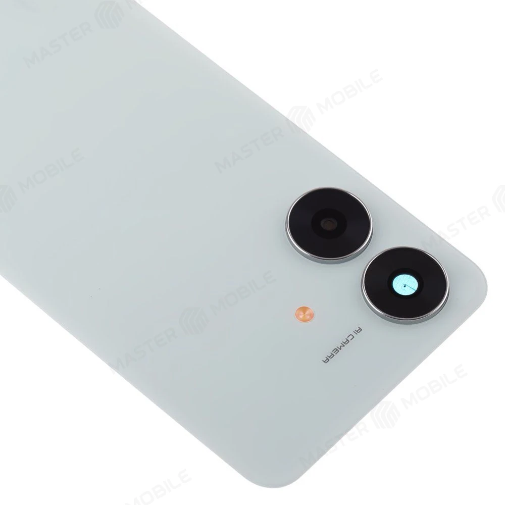 Задняя крышка для Realme Note 60x (RMX3938) (зеленый) (в сборе со стеклом камеры) фото №3