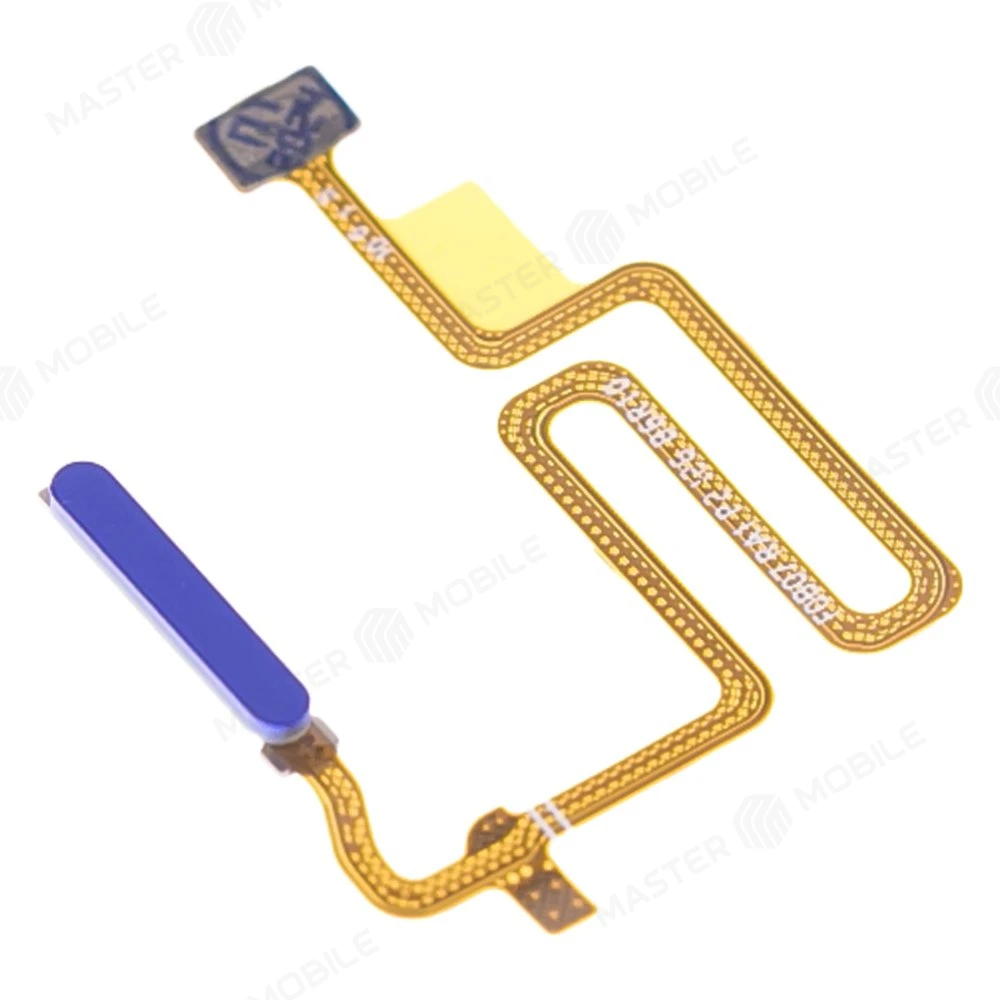 Шлейф для Realme 9 Pro (RMX3472) с комп. + сканер отпечатка пальца (синий)  фото №3