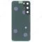 Задняя крышка для Samsung S911 Galaxy S23 (черный) (в сборе со стеклом камеры) фото №2