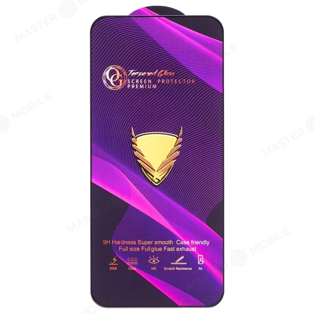 Защитное стекло OG Glass (3 в 1) для Huawei Pura 70 (ADY-LX9) (черный) фото №1