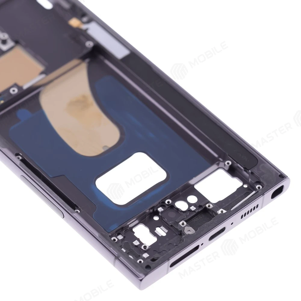 Рамка дисплея для Samsung S918 Galaxy S23 Ultra (черный) фото №4