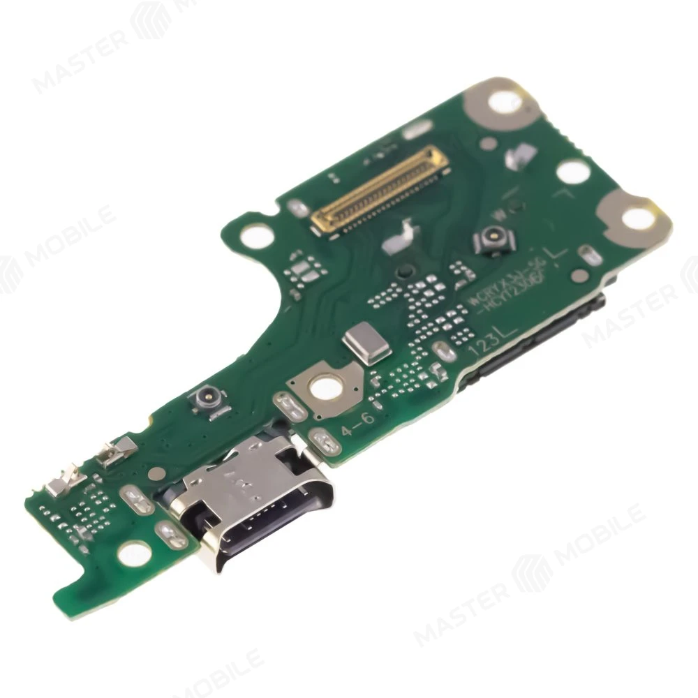 Нижняя плата для Huawei Honor X9 (ANY-LX1) с комп. + разъем зарядки + микрофон + разъем SIM  фото №3