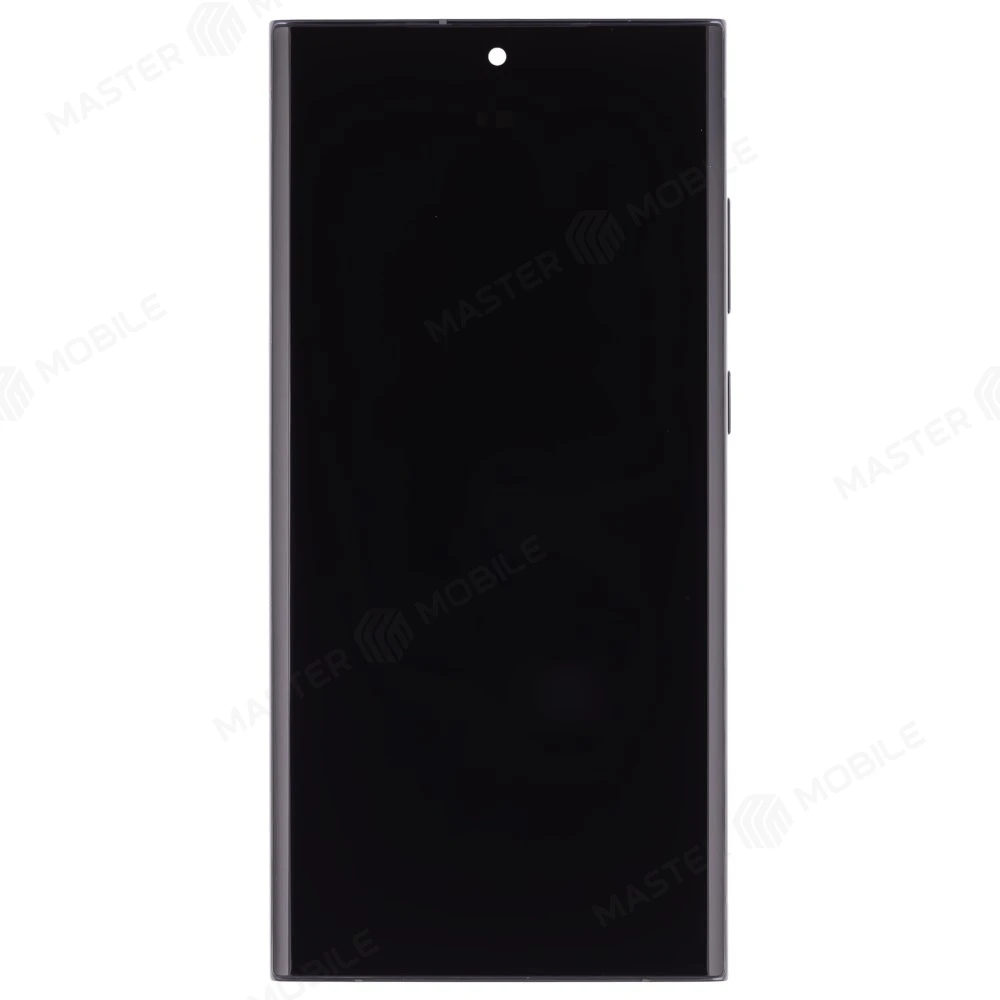 Дисплей для Samsung S918 Galaxy S23 Ultra + тачскрин (зеленый) (в рамке) (OLED) (Full Size) фото №1