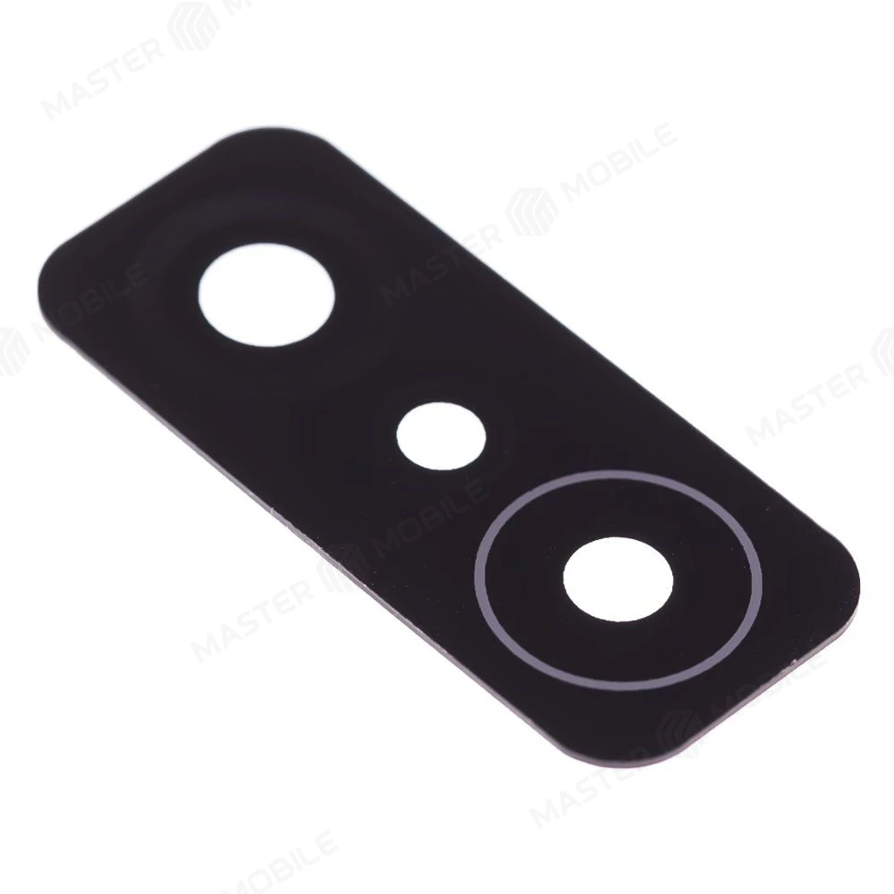 Стекло задней камеры для Xiaomi 11T (21081111RG) / 11T Pro (2107113SG) (без рамки) (черный) фото №3