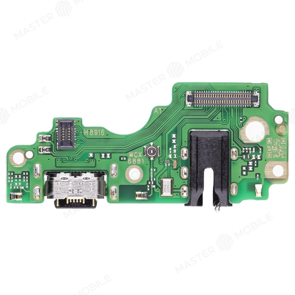 Нижняя плата для Tecno Spark 30 Pro 4G (KL7) / Infinix Hot 50 Pro (X6881) с комп. + разъем зарядки + микрофон  фото №1