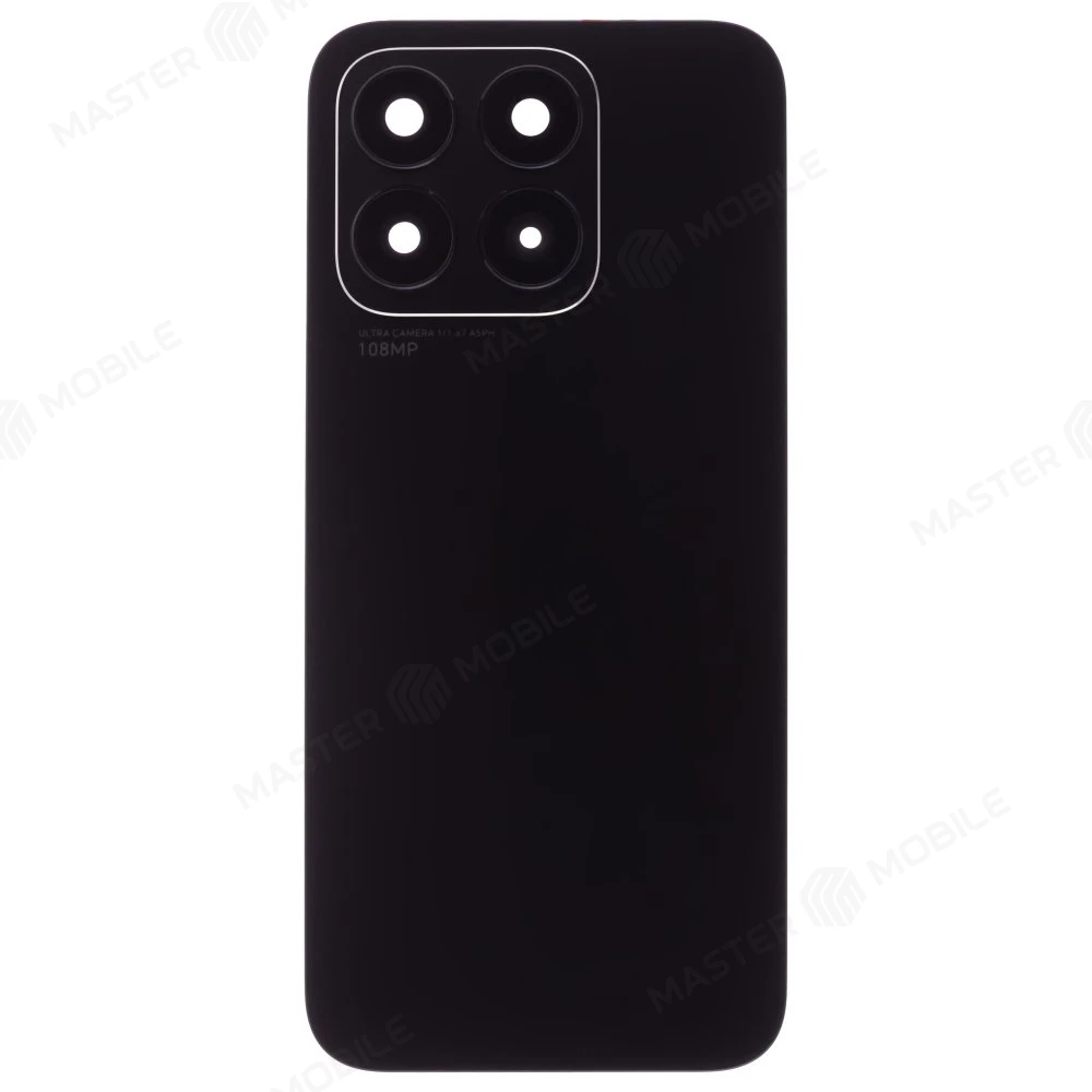 Задняя крышка для Huawei Honor X8b (LLY-LX1) (черный) (в сборе со стеклом камеры)