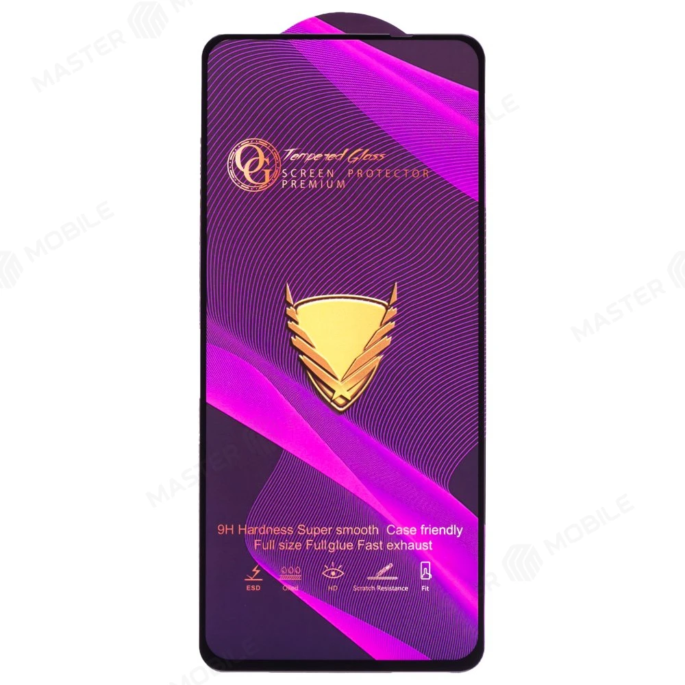 Защитное стекло OG Glass (3 в 1) для OnePlus Nord 2T (CPH2399) / Nord CE 5G (EB2103) (черный) фото №1