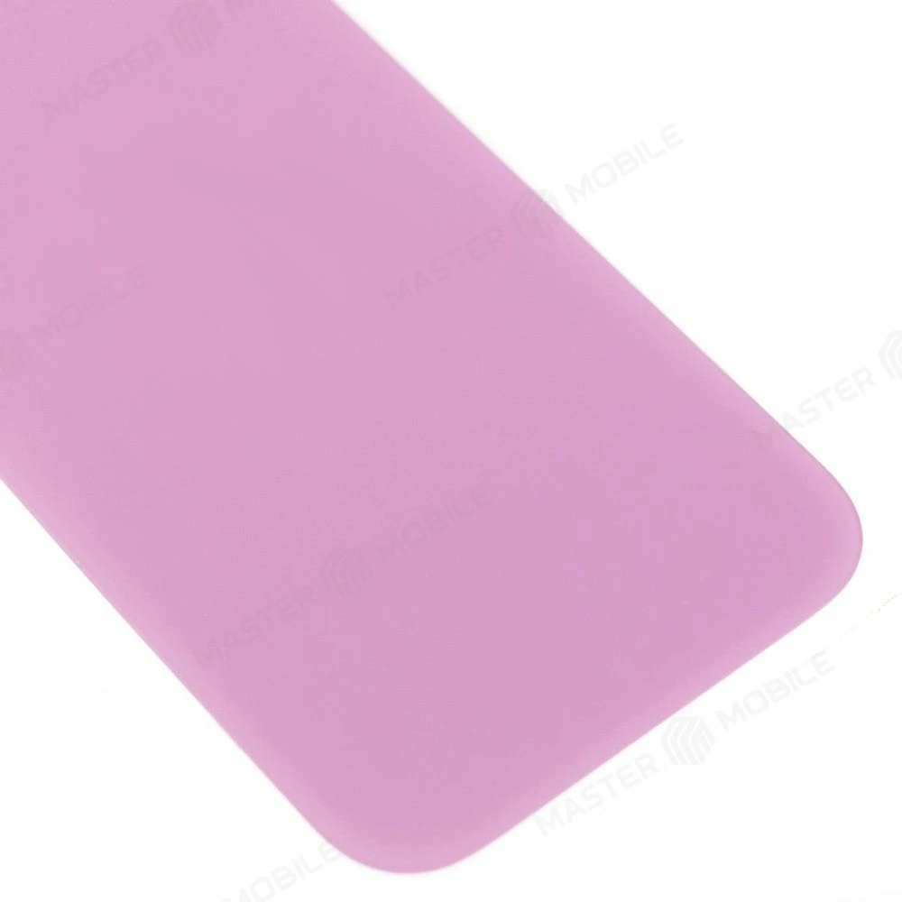 Задняя крышка для Apple iPhone 16 (розовый) (в сборе со стеклом камеры и шлейфом) (Premium)  фото №4