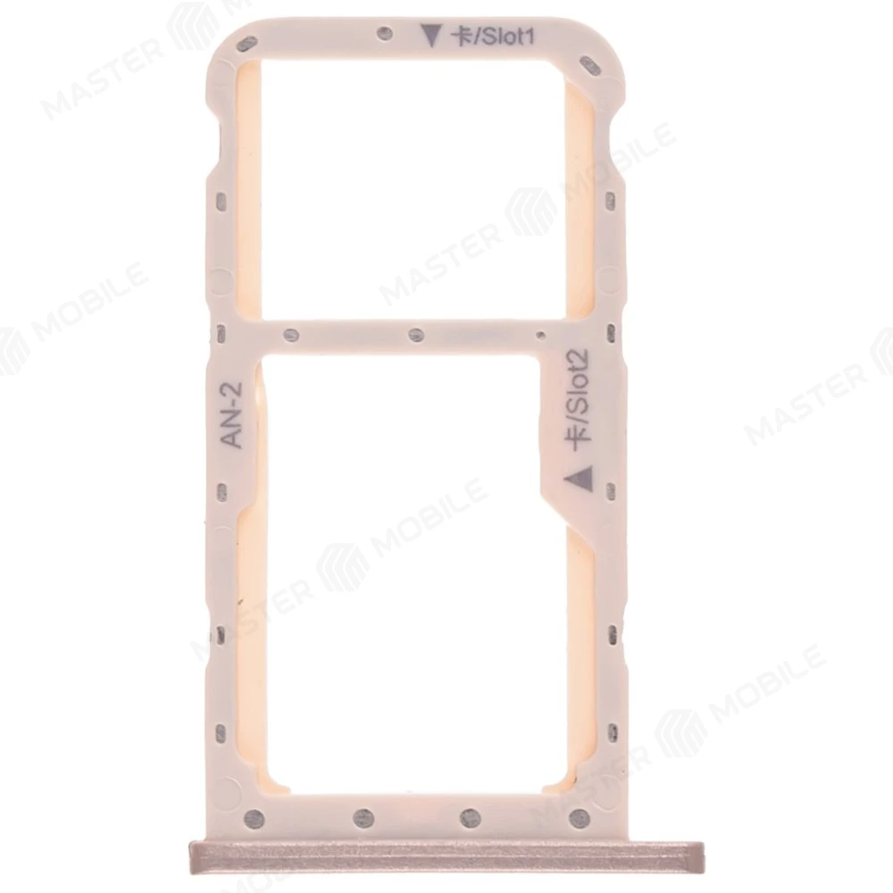 Держатель сим-карты для Huawei P20 Lite (ANE-LX1) / Nova 3E (ANE-AL00) (розовый) фото №1