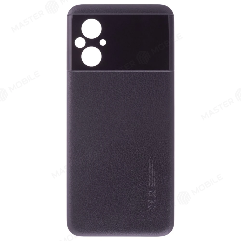 Задняя крышка для Xiaomi Poco M5 (22071219CG) (черный)