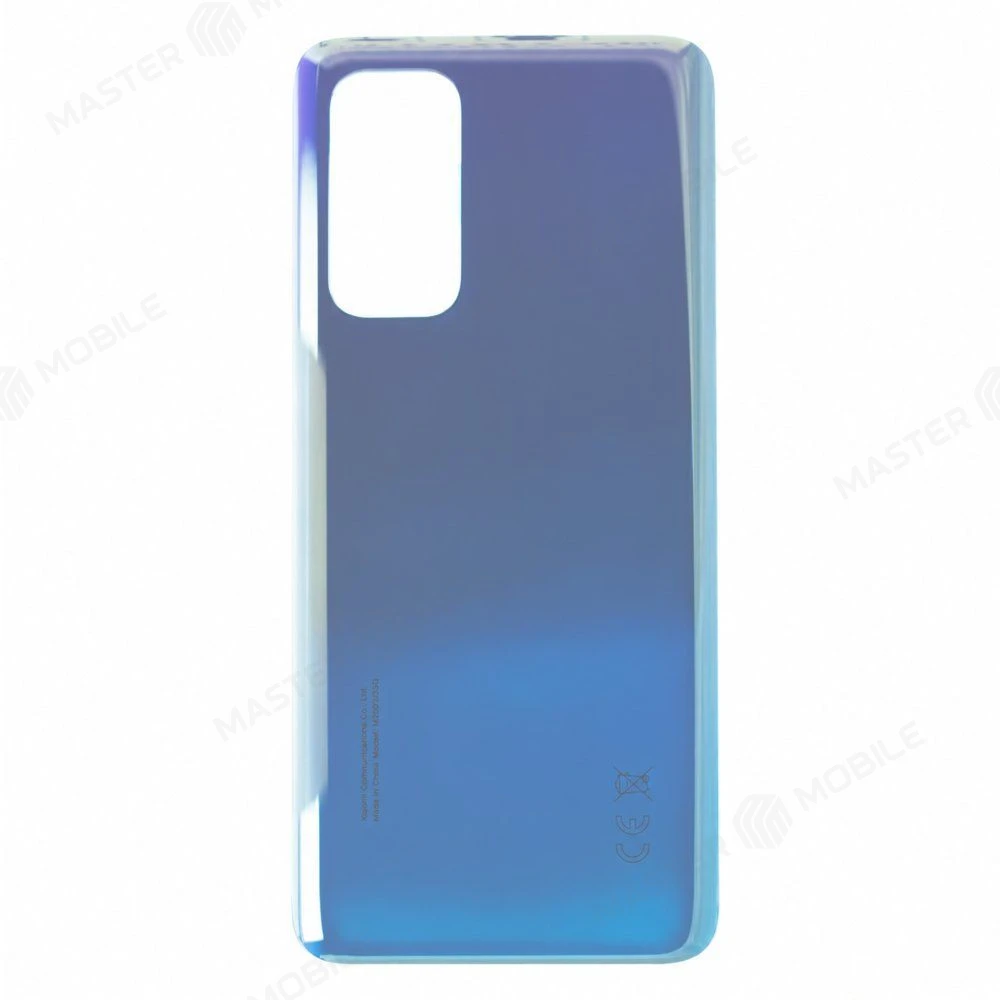 Задняя крышка для Xiaomi Mi 10T 5G (M2007J3SY) / Mi 10T Pro 5G (M2007J3SG) (синий) (ORIG100)  фото №1
