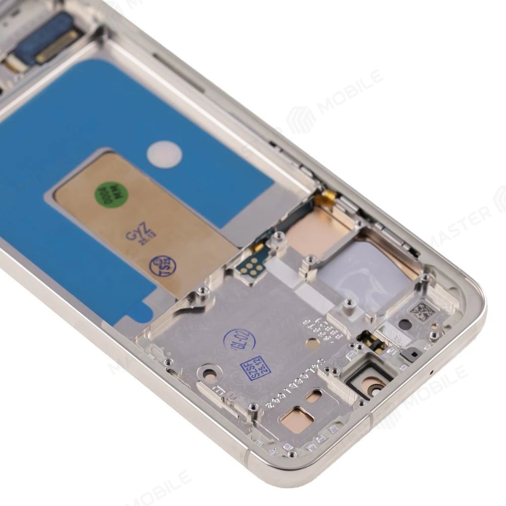 Дисплей для Samsung S911 Galaxy S23 + тачскрин (бежевый) (в рамке) (OLED) (Full Size) фото №3