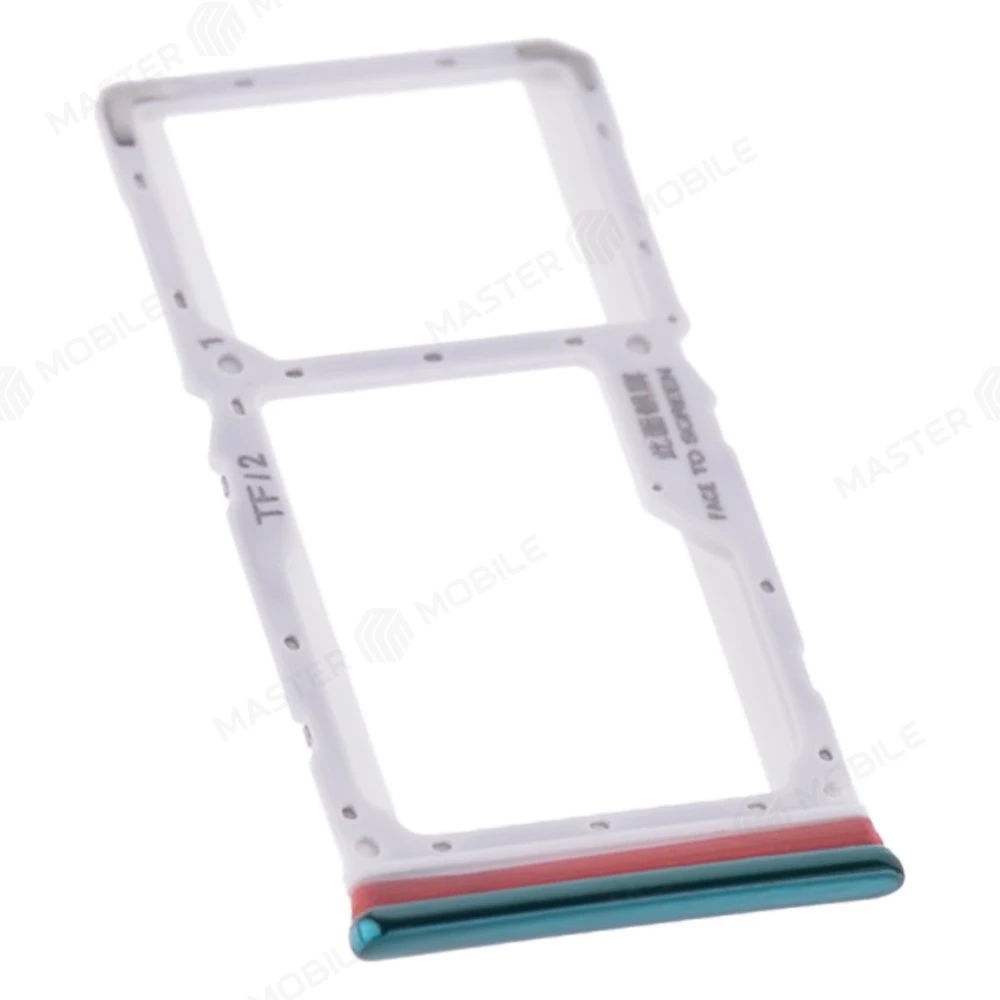 Держатель сим-карты для Xiaomi Redmi Note 8 Pro (M1906G7G) (зеленый)  фото №3