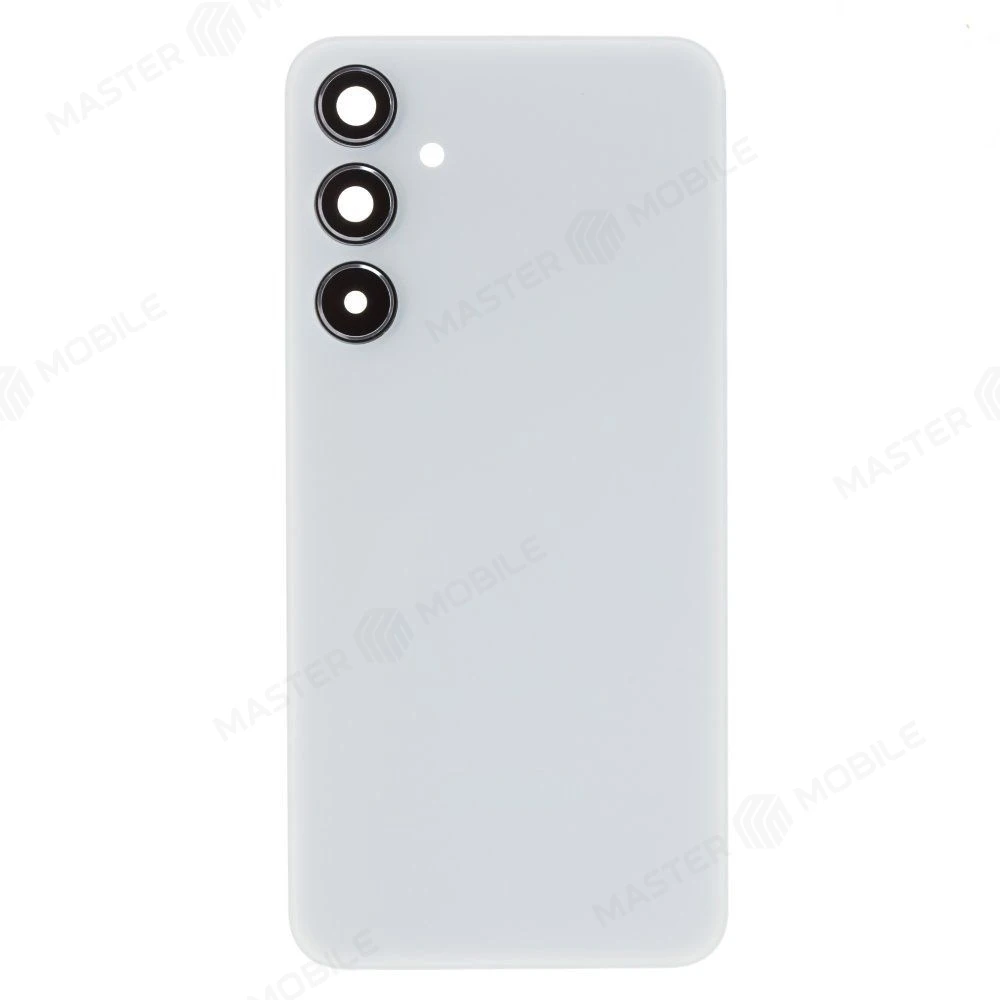 Задняя крышка для Samsung A556 Galaxy A55 5G (голубой) (в сборе со стеклом камеры) (ORIG100) фото №1