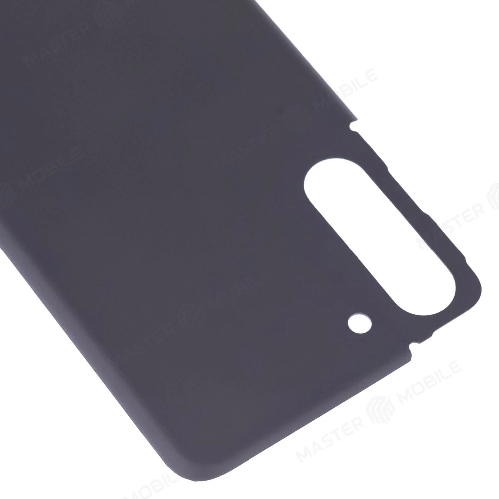 Задняя крышка для Samsung G991 Galaxy S21 (серый) фото №3