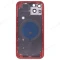 Корпус для Apple iPhone 13 (красный) (Premium) фото №2