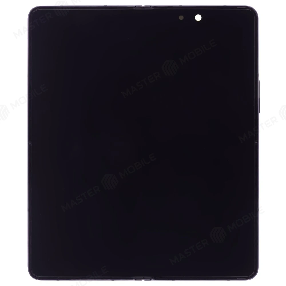 Дисплей для Samsung F936 Galaxy Z Fold 4 + тачскрин (внутренний) (черный) (в рамке) (ORIG100) (возможен дефект ЛКП) фото №1