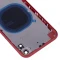 Корпус для Apple iPhone Xr (красный) (Premium) фото №3