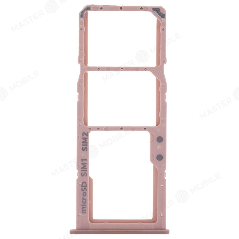 Держатель сим-карты для Samsung A515 Galaxy A51 / A715 Galaxy A71 (розовый) фото №1