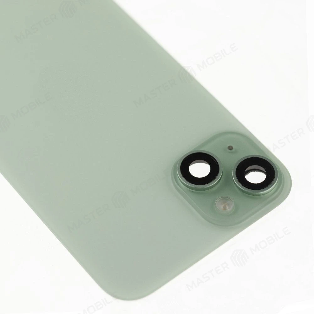 Задняя крышка для Apple iPhone 15 Plus (зеленый) (в сборе) (ORIG100) (Снятый) (возможен дефект ЛКП) фото №3