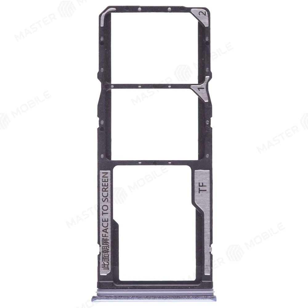 Держатель сим-карты для Xiaomi Redmi 10 (21061119DG) (синий) фото №1